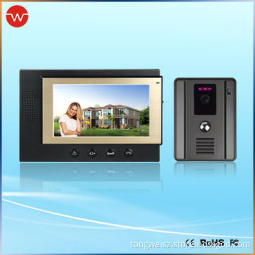 Promotional video doorphone kit, hot sale from Tongwei